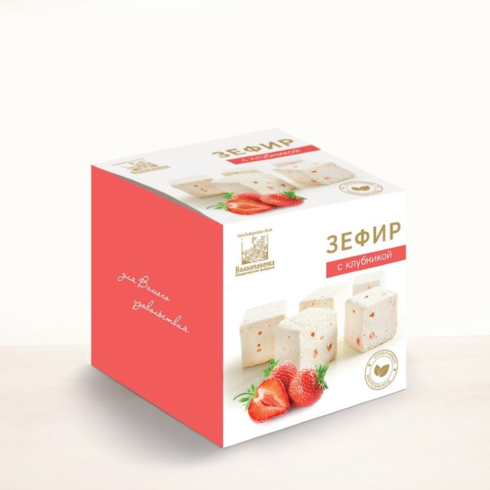  Зефир с клубникой 180г  в Салехарде