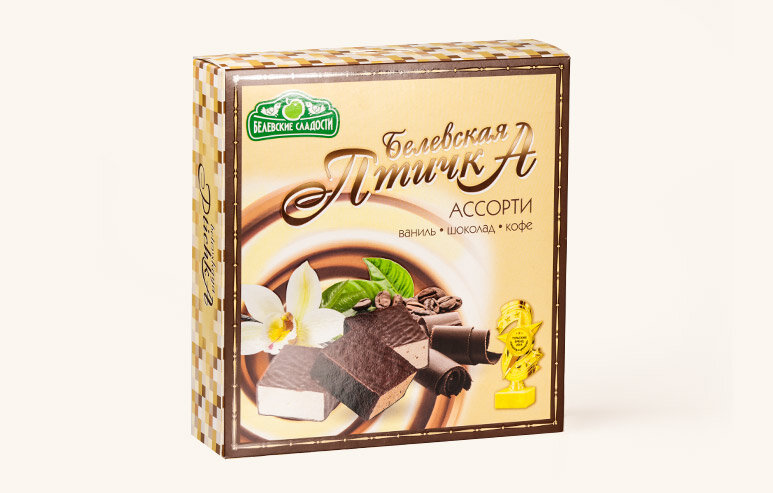  Конфеты "Белевская птичка"  300г ассорти  в Салехарде