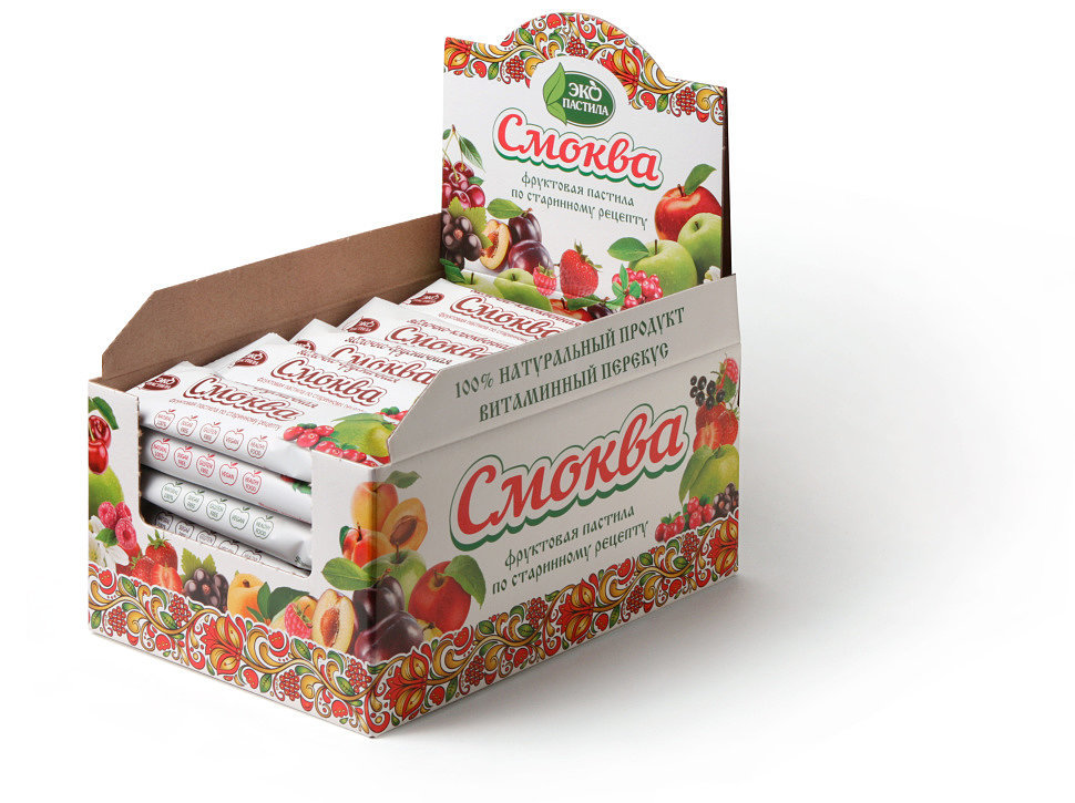  Смоква Яблочно-клубничная (блок 30шт по 30г) в Салехарде